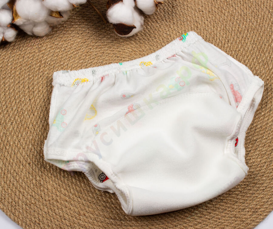 Трусики Sassy Машинки Маяк Голубые динозавры (комплект 3 шт)