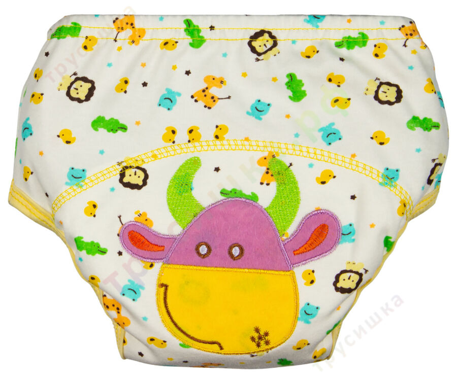 Трусики Sassy Собачка Коровка Лягушонок (комплект 3 шт)