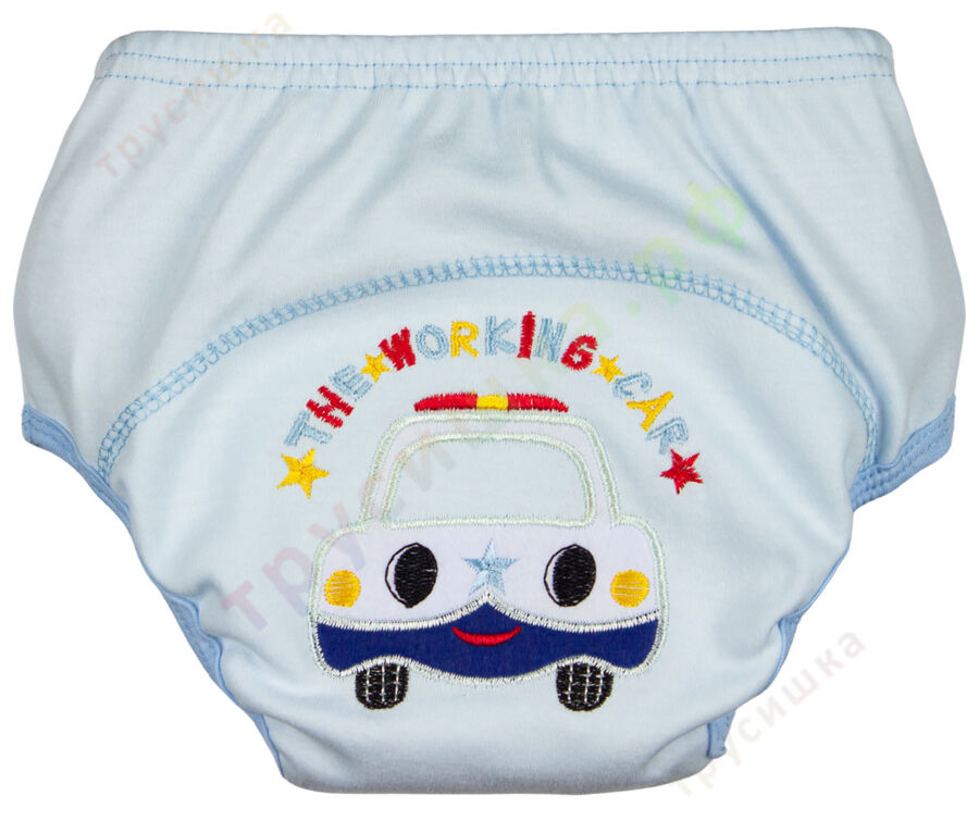 Трусики Sassy Вертолет Полиция Сова (комплект 3 шт)