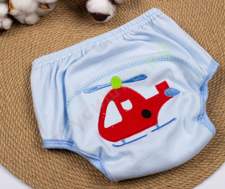 Трусики Sassy Вертолет Полиция Сова (комплект 3 шт)