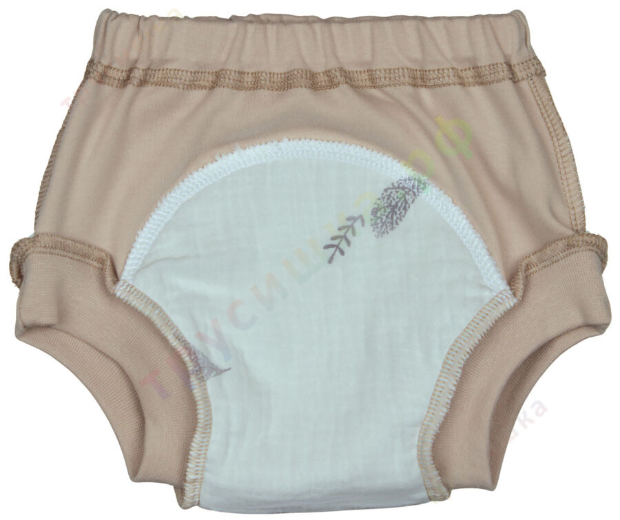 Трусики Трусишка Fly Сливки незабудка кофе (комплект 3 шт)