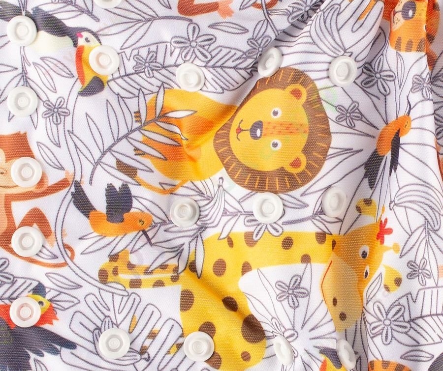 Трусишка Бортики Африка (микрозамша)