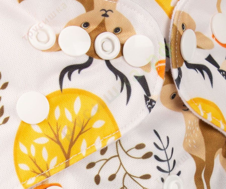 Трусишка Бортики Лесные зверята (микрозамша)