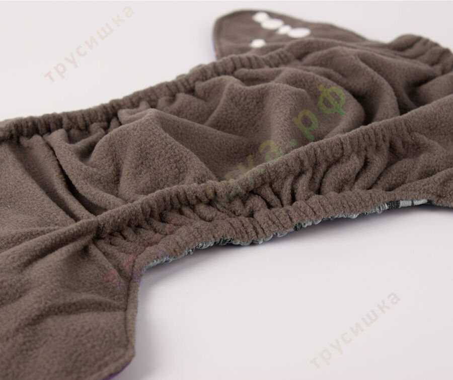 Трусишка Бортики Маленькие треугольники (бамбук-уголь)