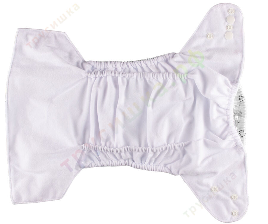 Трусишка Бортики Слоник в короне (микрозамша)