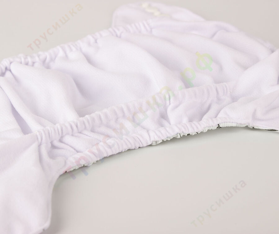 Трусишка Бортики Слоник в короне (микрозамша)