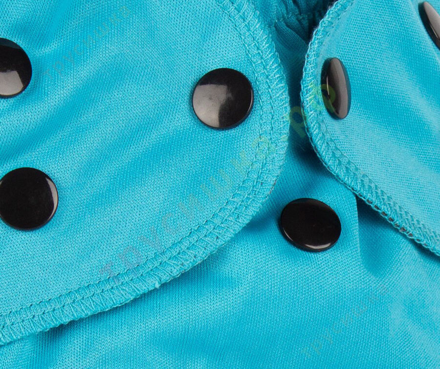 Трусишка Элит Голубой + вкладыш (5 слоев бамбук-уголь)