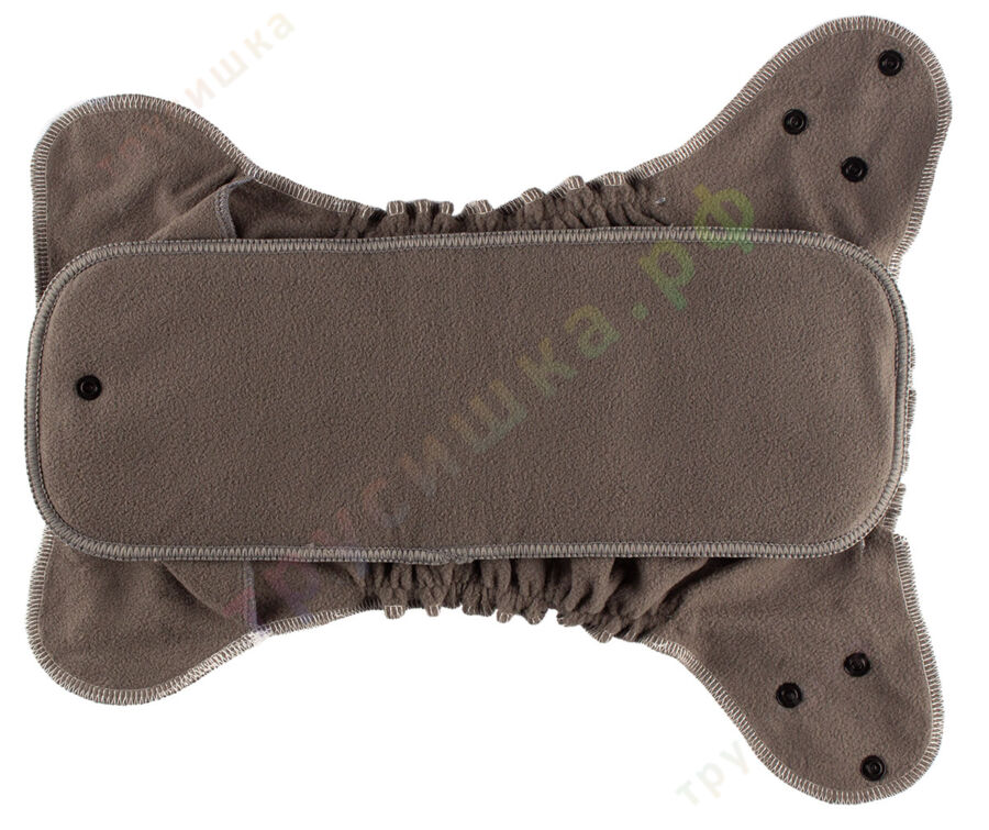 Трусишка Элит Оранжевый + вкладыш (5 слоев бамбук-уголь)