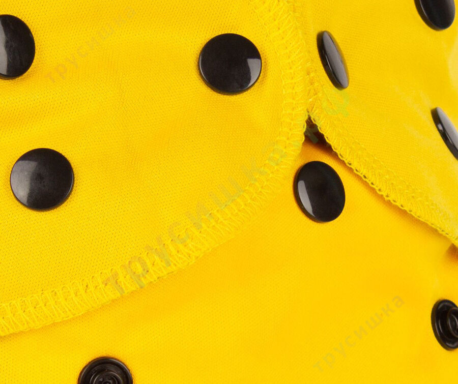 Трусишка Элит Желтый + вкладыш (5 слоев бамбук-уголь)