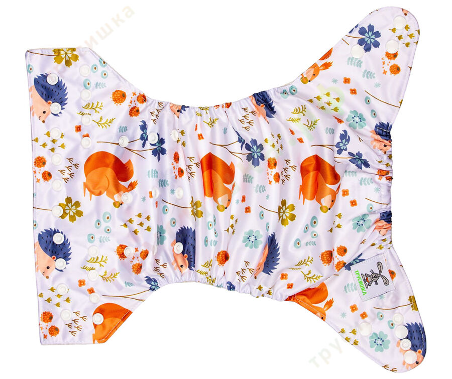 Трусишка Классика для приучения Белка и ежик (бамбук)