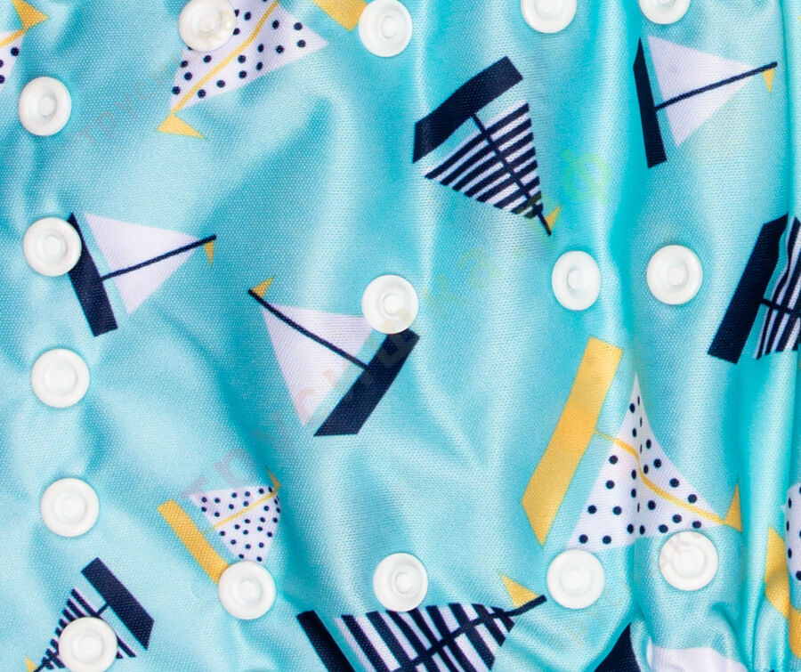 Трусишка Классика для приучения Кораблики на голубом (бамбук)