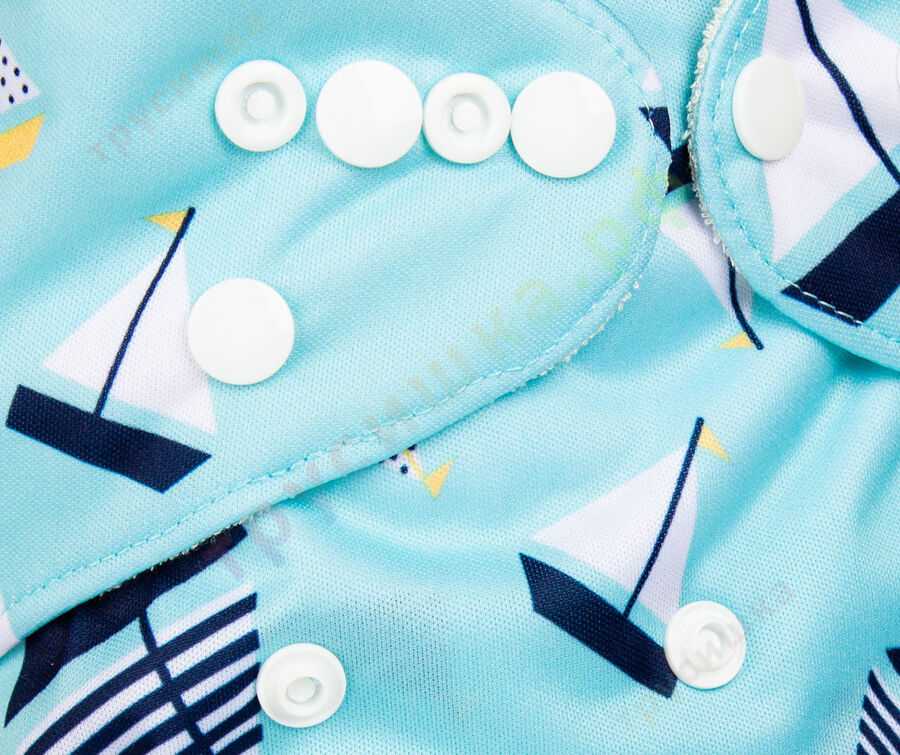 Трусишка Классика для приучения Кораблики на голубом (бамбук)