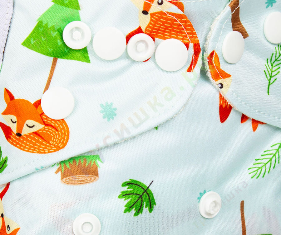 Трусишка Классика для приучения Лисички на зеленом (бамбук)