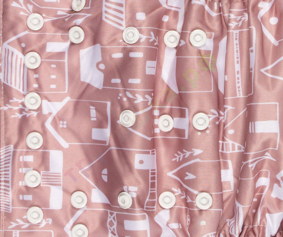 Трусишка Классика Домики (микрозамша)