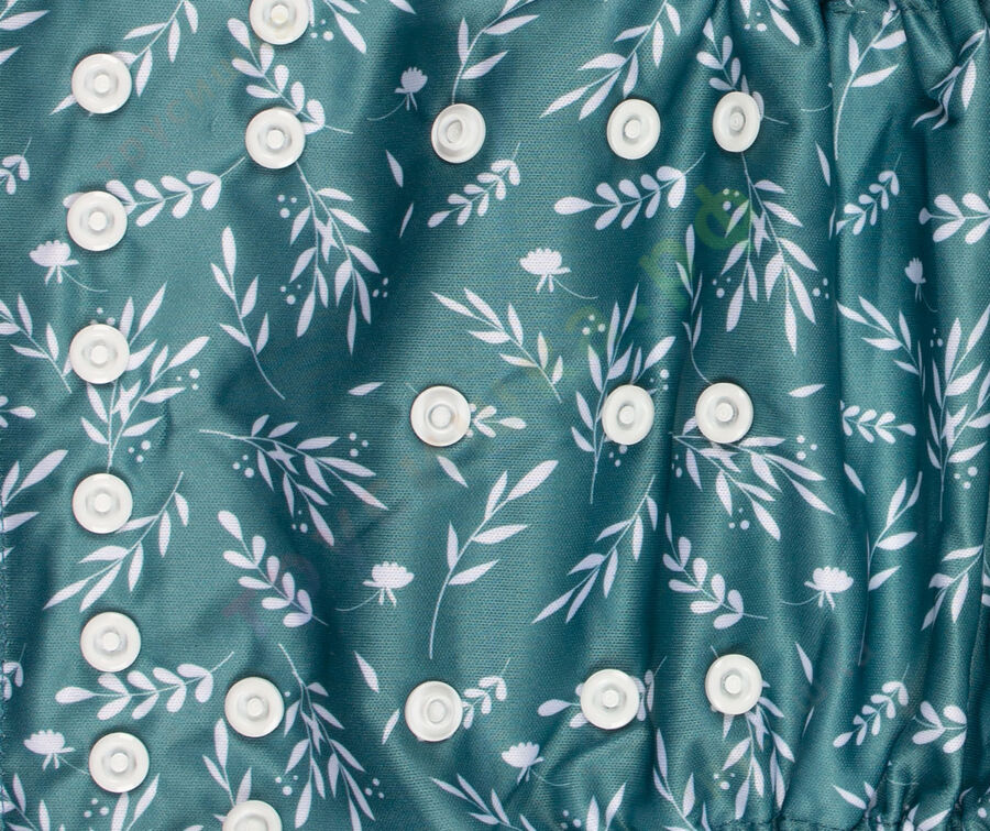 Трусишка Классика Колоски на зеленом (микрозамша)