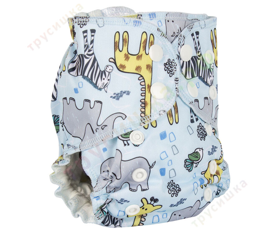 Трусишка Мини Голубая Африка (вшитый вкладыш)