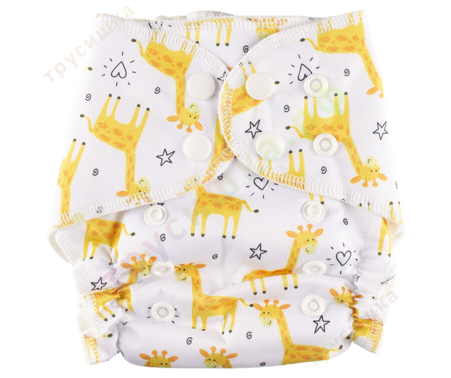 Трусишка Мини Желтые жирафы (вшитый вкладыш)