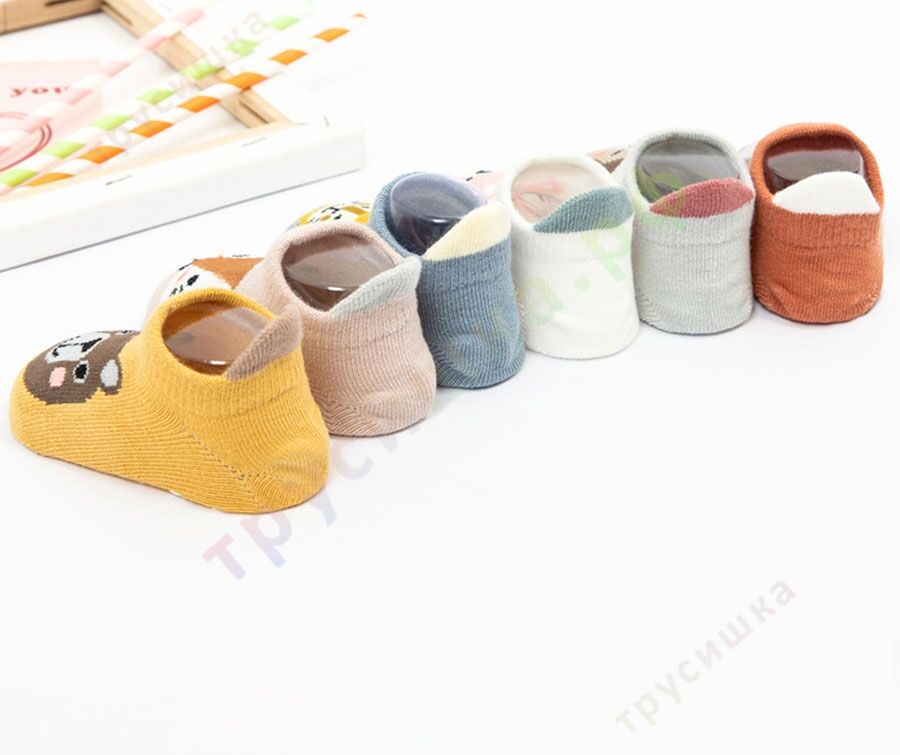 Укороченные носочки Зайчик