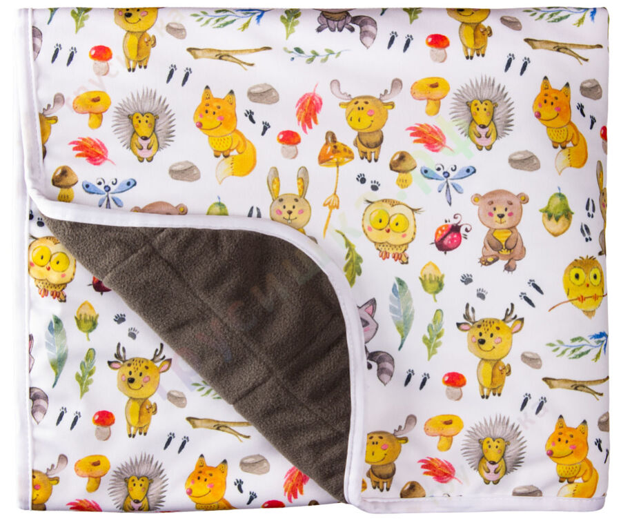 Впитывающая пеленка Лесной урожай (бамбук-уголь) 70*120